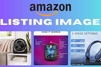 design amazon listing, infographic, amazon photo editing photoshop
