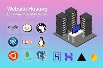 host your nodejs bunjs angularjs nextjs website or node bun angular next js app