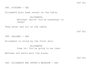 write you a script for a short film or youtube video