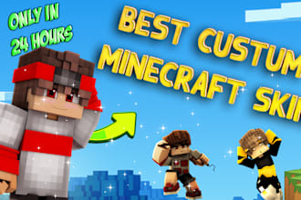 create custom minecraft skin