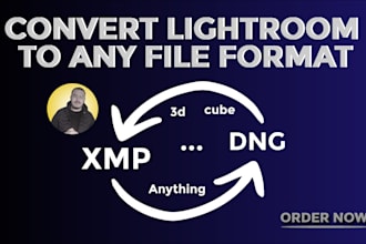 expertly convert lightroom presets to any format