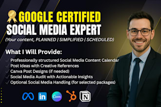 create a social media content calendar with creative ideas