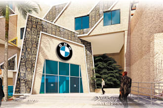 do architectural exterior rendering ,plans ,sections , layout , interior render