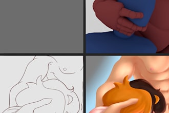 draw your original characters, both sfw and nsfw