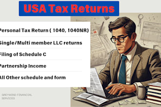 prepare US tax returns for individual business amazon shopify