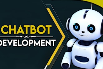 be your ai chatbot developer for your website and social media
