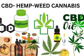 create cbd, hemp, medical or cannabis ecommerce website