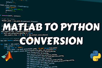 convert matlab to python