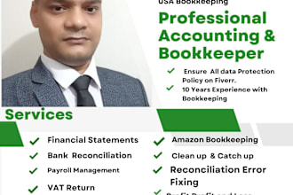 do bookkeeping, reconciliation, payroll, quickbooks