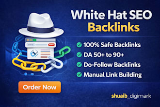 create high authority seo backlinks and link building