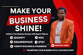 redesign shopify wix squarespace pod etsy tiktok printful printify gelato seo
