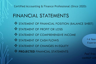 financial statements analysis financial position cash flow profit loss ifrs gaap