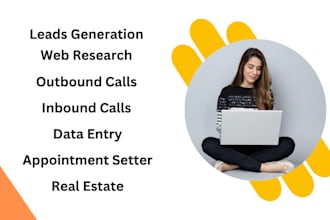 do outbound, inbound calls, sales, va, or lead generator