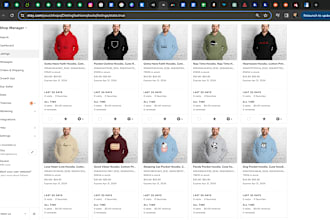upload products on printify, printful, shopify, etsy for pod, dropshipping