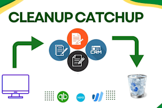 clean up quickbooks online, xero, wave and error fix