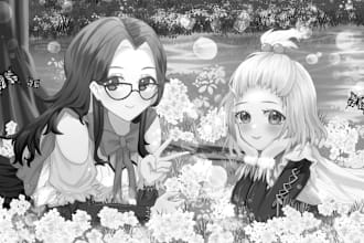 draw you a japan comic or manga style