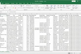 make a list of 1000 contacts which you could use for cold calling