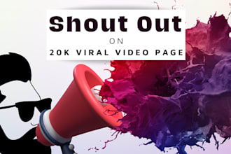 do an instagram shout out on my viral video page