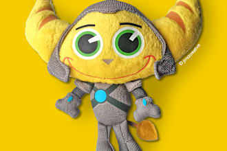 design a plush toy for you