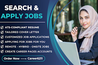 search and apply for jobs with tailored resume and cover letter for each job