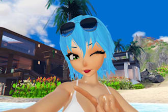 do vrchat or vtuber avatar, nsfw allowed, base model needed