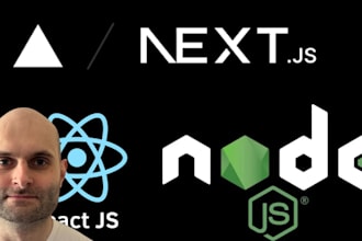 build mvp app with next js and node