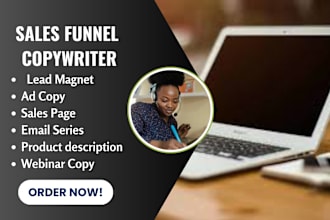 do high converting sales funnel copywriting