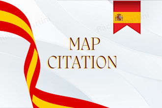 build local spain map citations for local SEO