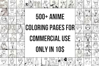 design unique 500 plus adult coloring book pages for kdp and etsy