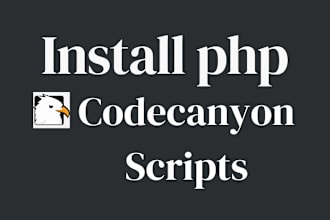 install php codecanyon script within 24 hours