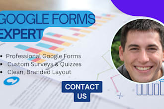 create a professional, customized google form for surveys, quizzes, or registrat
