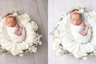 edit your newborn, children, maternity, and family photos