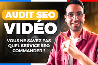 make a video SEO audit and give you my best tips