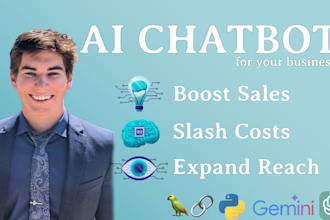 design an ai chatbot for sales, automation, customer service