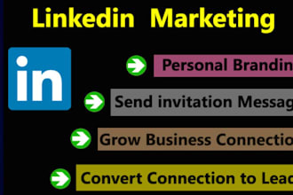 be your linkedin profile marketing manager and content creator