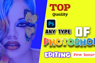 do any photoshop edits, photo manipulation image editing photo retouching expert