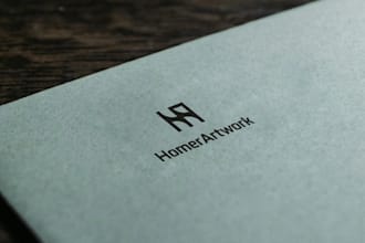 create a modern minimalist logo and flyer design for you