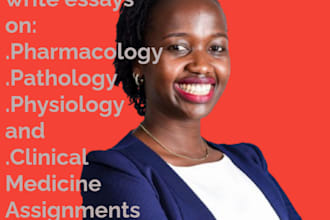 do essays on pharmacology,pathology,physiology and clinical medicine assignments