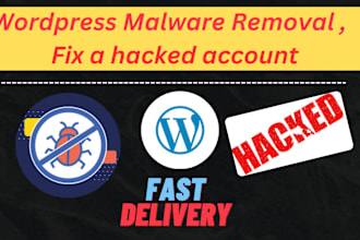 remove wordpress malware and fix hacked website, security