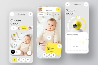 baby sitting app, day care app, baby monitor app house sitting app