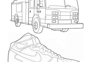 draw detailed vector line art, coloring book and diagram from any image