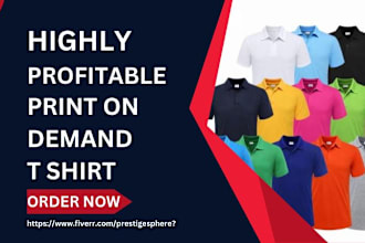 design print on demand etsy pod t shirt logo printify clothing store website