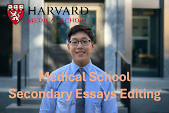 edit medical school secondary essays