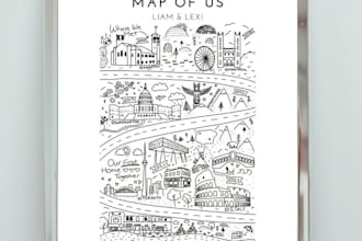 turn peoples relationship into maps