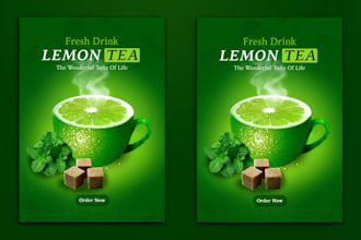 design a premium product poster in photoshop