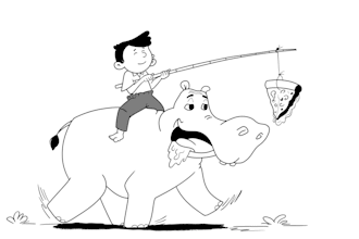 create line art drawing for coloring book pages