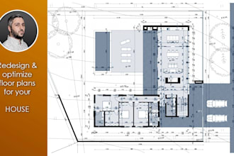 redesign and optimize floor plan layouts for your house