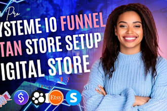 systeme io sales funnel, stan store setup, digistore24, affiliate funnel design