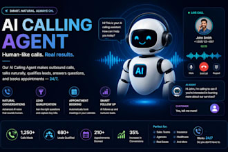 make ai calling agent for your business