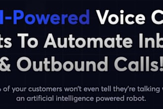 make ai calling agent for your business, call center
